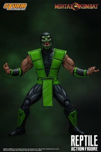 Storm Collectibles Mortal Kombat Reptile Action Figure